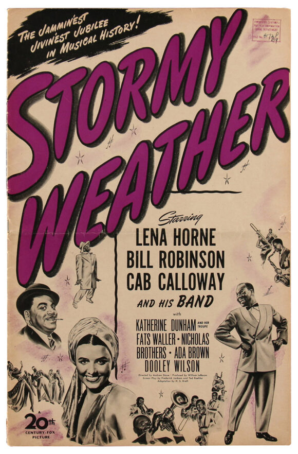 STORMY WEATHER (1943) Pressbook