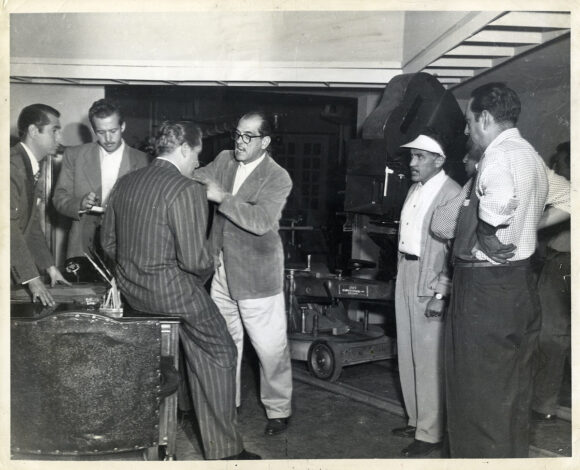 LUIS BUÑUEL DIRECTING | ÉL [THIS STRANGE PASSION] (1955) Set of 2 photos