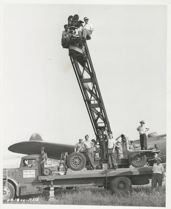 GREGG TOLAND | THE BEST YEARS OF OUR LIVES (1946) BTS photo of cinematographer