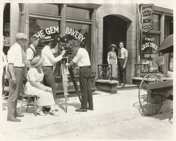 JOHN STAHL DIRECTING | THE SONG OF LIFE (1922) BTS photo