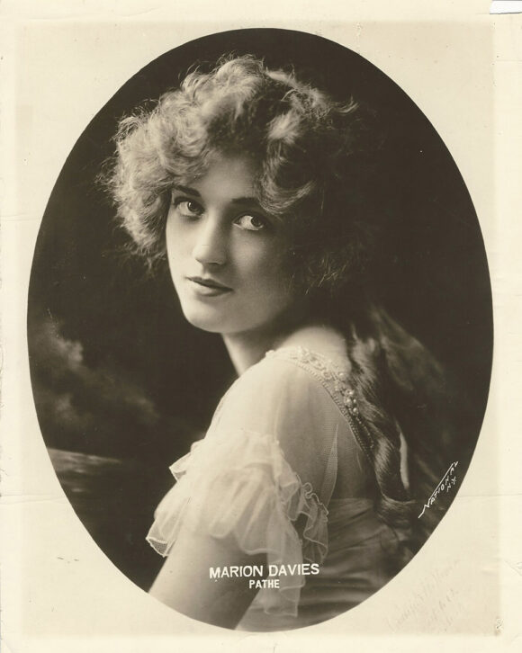 MARION DAVIES (1917) Portrait from her Pathé film debut