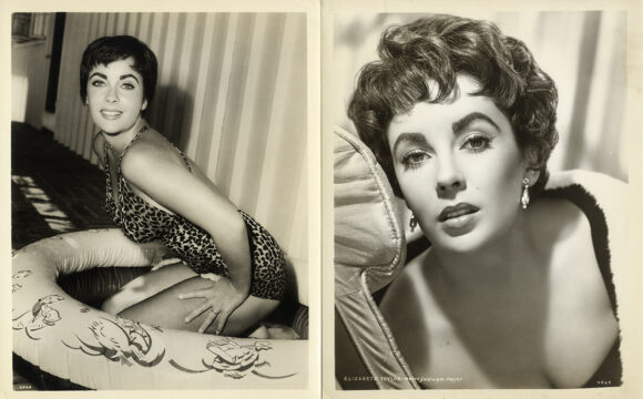 ELIZABETH TAYLOR (ca. 1950-58) Set of 7 portraits