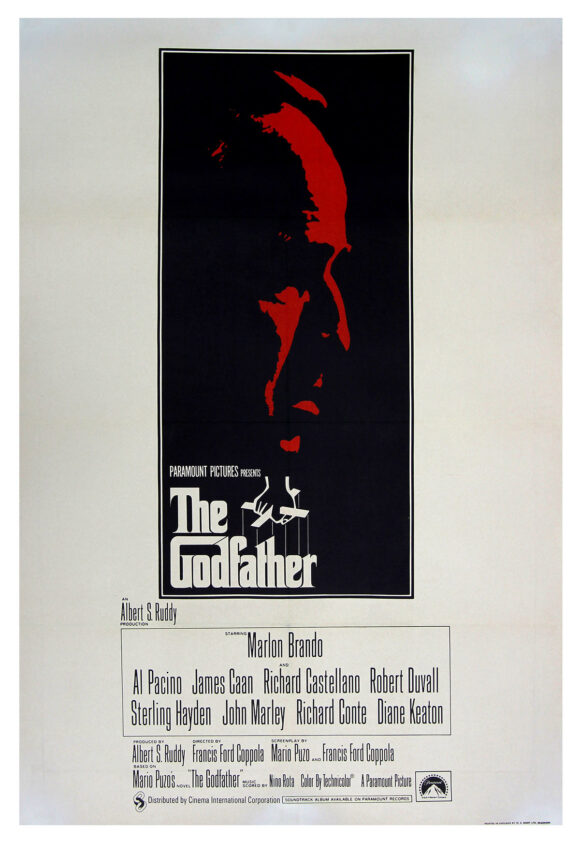 GODFATHER, THE (1972) UK one sheet poster