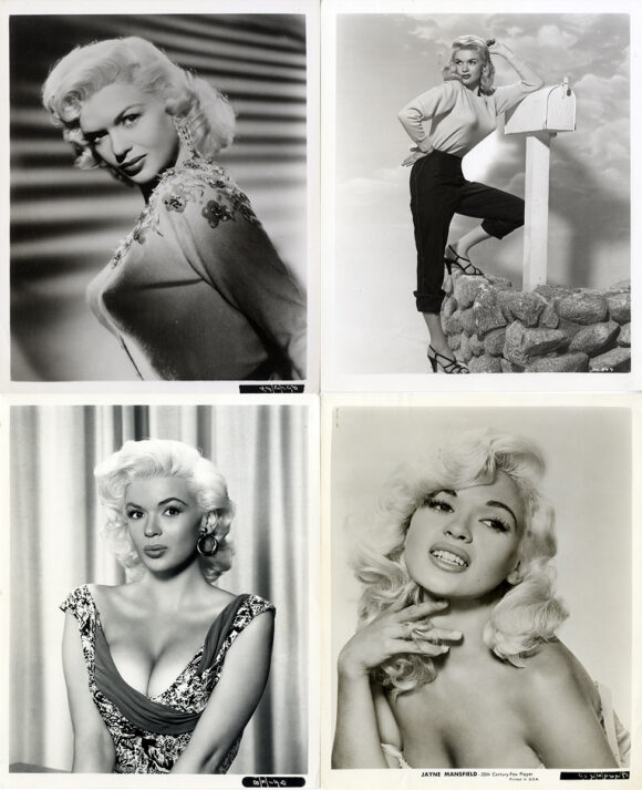 JAYNE MANSFIELD (ca. 1956-58) Photo archive