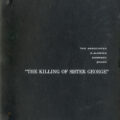 KILLING OF SISTER GEORGE, THE (1968) Film script