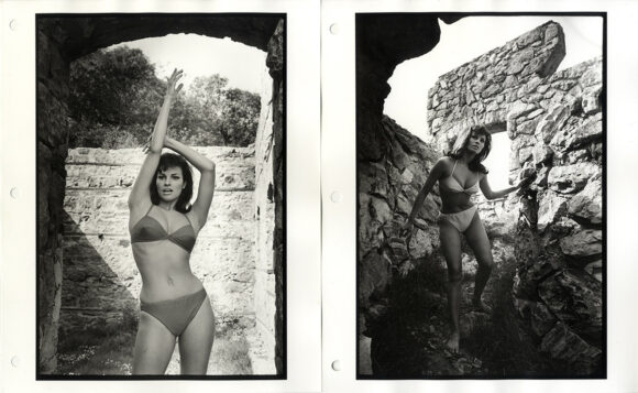 RAQUEL WELCH (ca. 1966) Set of 6 portraits by Curt Gunther