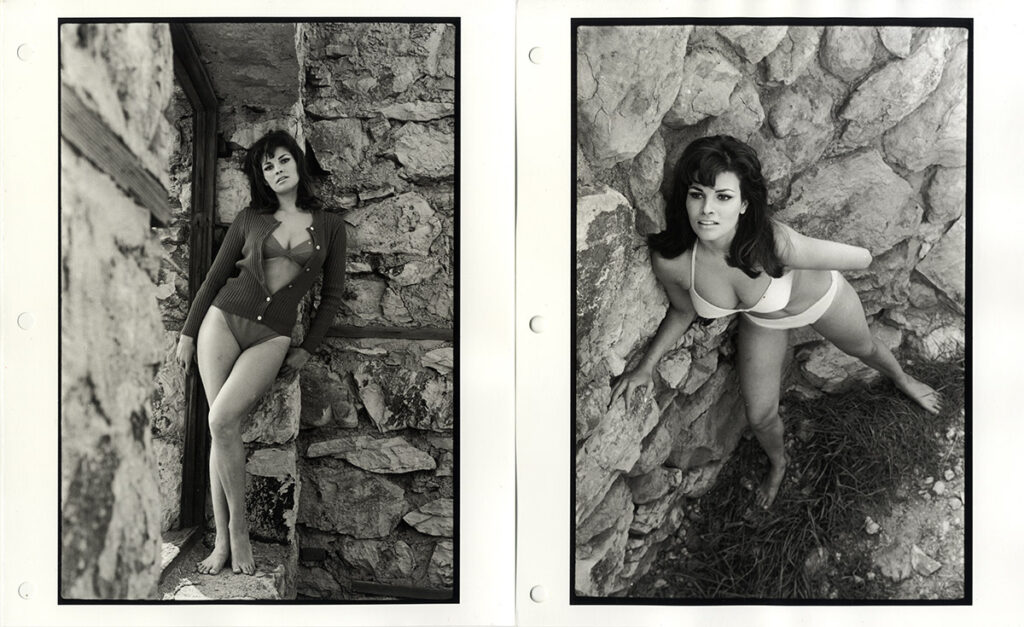 RAQUEL WELCH (ca. 1966) Set of 6 portraits by Curt Gunther