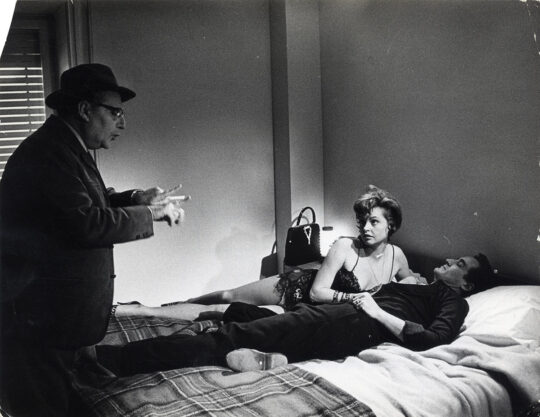 ROBERTO ROSSELLINI DIRECTS | ANIMA NERA (1962) Set of 2 Italian photos