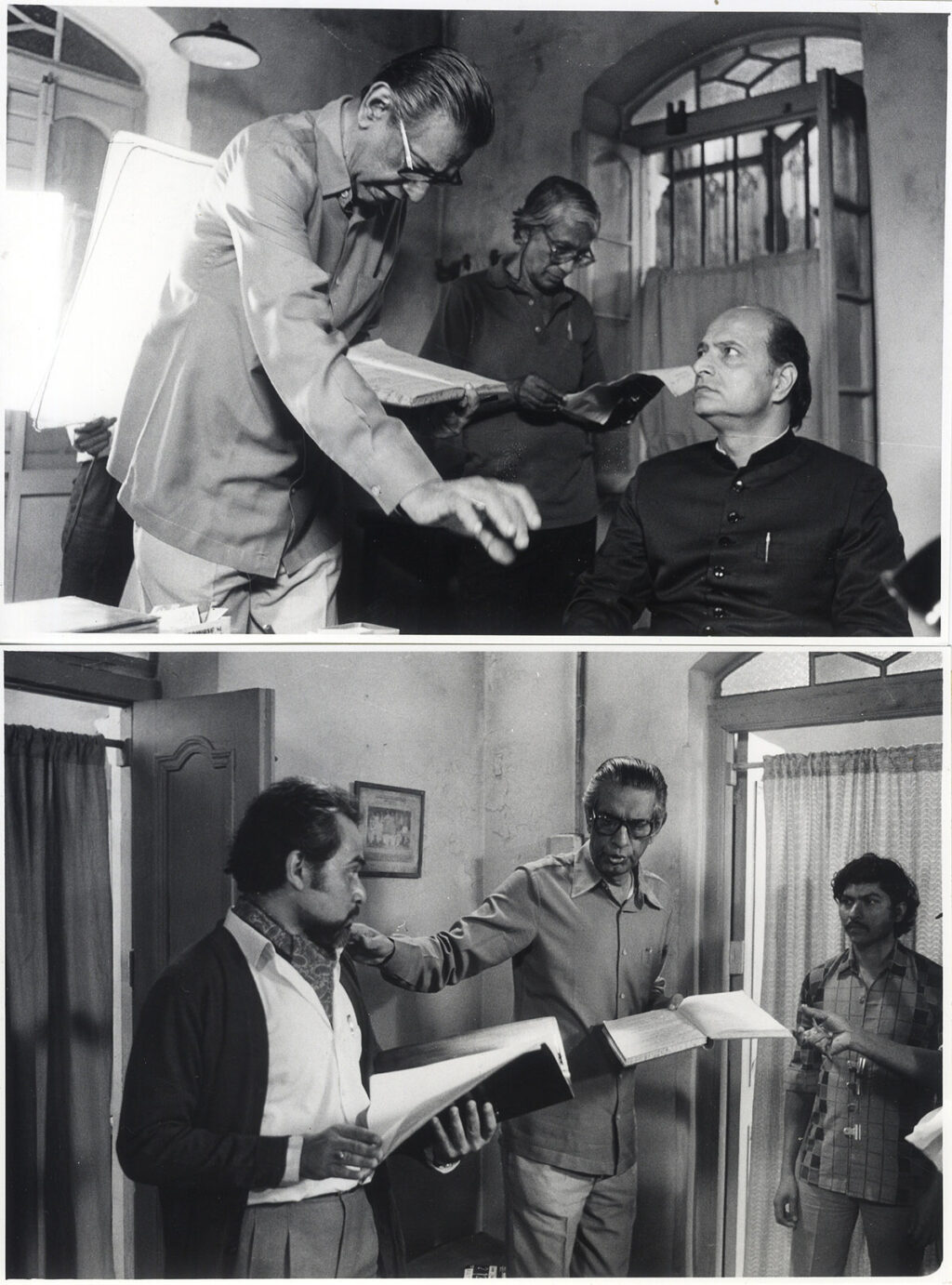 SATYAJIT RAY DIRECTS | AN ENEMY OF THE PEOPLE (1989) Set of 5 Indian photos