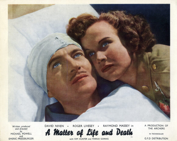 A MATTER OF LIFE AND DEATH [STAIRWAY TO HEAVEN] (1946) UK color photo