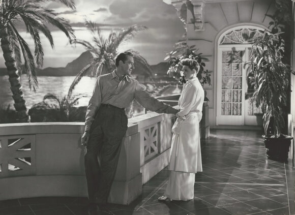 NOW VOYAGER | BETTE DAVIS, PAUL HENREID ROMANTIC INTERLUDE (1942) Oversized photo by Bert Six