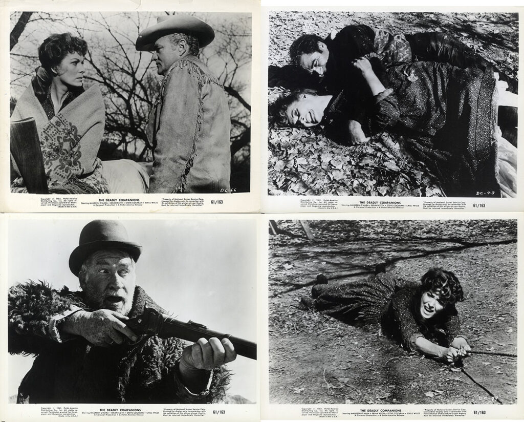 DEADLY COMPANIONS (1961) Set of 12 photos