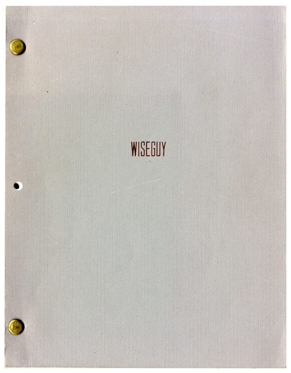 GOODFELLAS [working title: WISEGUY] (1987) Film script