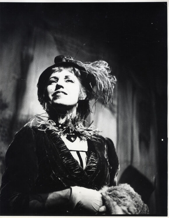 LOTTE LENYA | THE THREEPENNY OPERA (1945-46) Set of 2 oversized theatre photos by Zachary Freyman