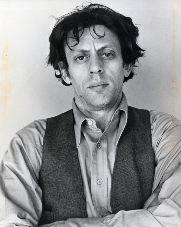 PHILIP GLASS BY ROBERT MAPPLETHORPE (1976) Portrait