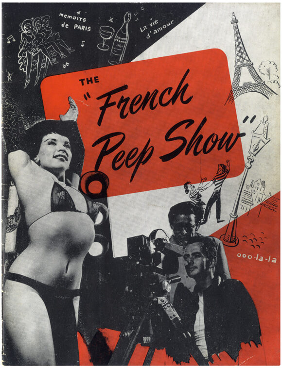 Russ Meyer (director) FRENCH PEEP SHOW (1952) Program