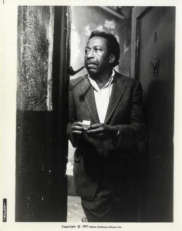 GORDON PARKS ON SET | SHAFT (1971) BTS photo