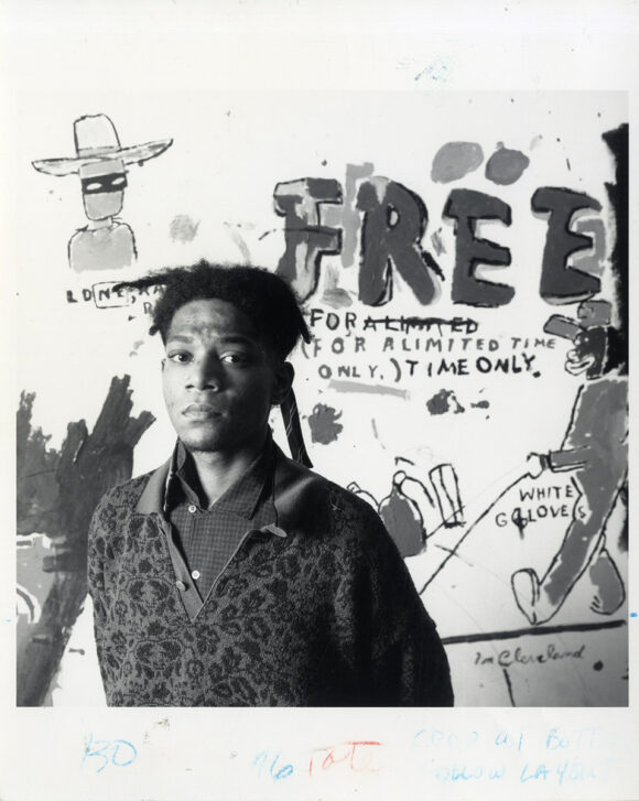 JEAN-MICHEL BASQUIAT (1987) Photo by Tseng Kwong Chi