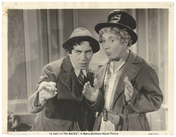 HARPO & CHICO MARX | A DAY AT THE RACES (1937) Photo