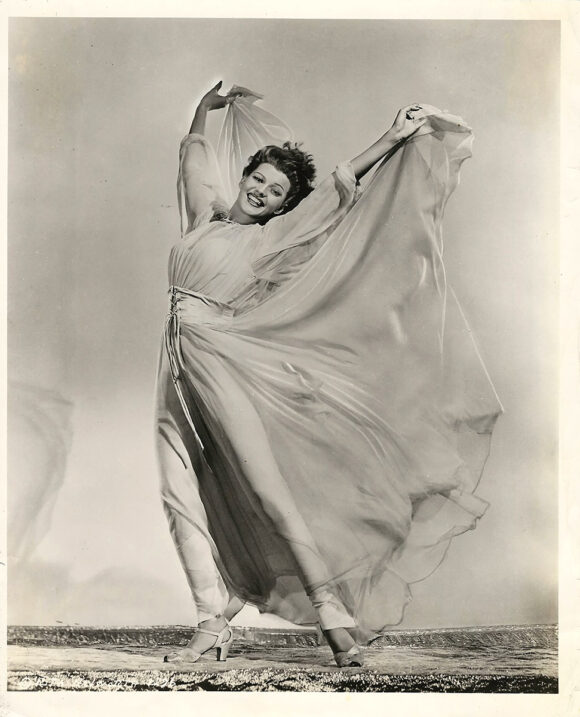 RITA HAYWORTH DANCING | COVER GIRL (1944) Portrait