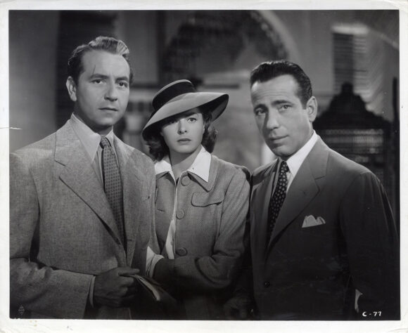 BOGART, BERGMAN and HENREID | CASABLANCA [1942] Photo