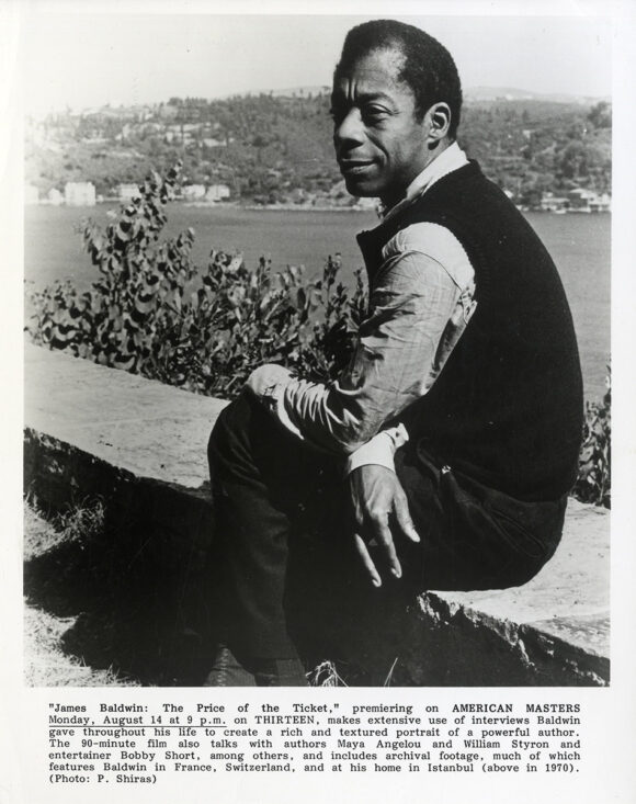 JAMES BALDWIN [1989] Set of 2 photos