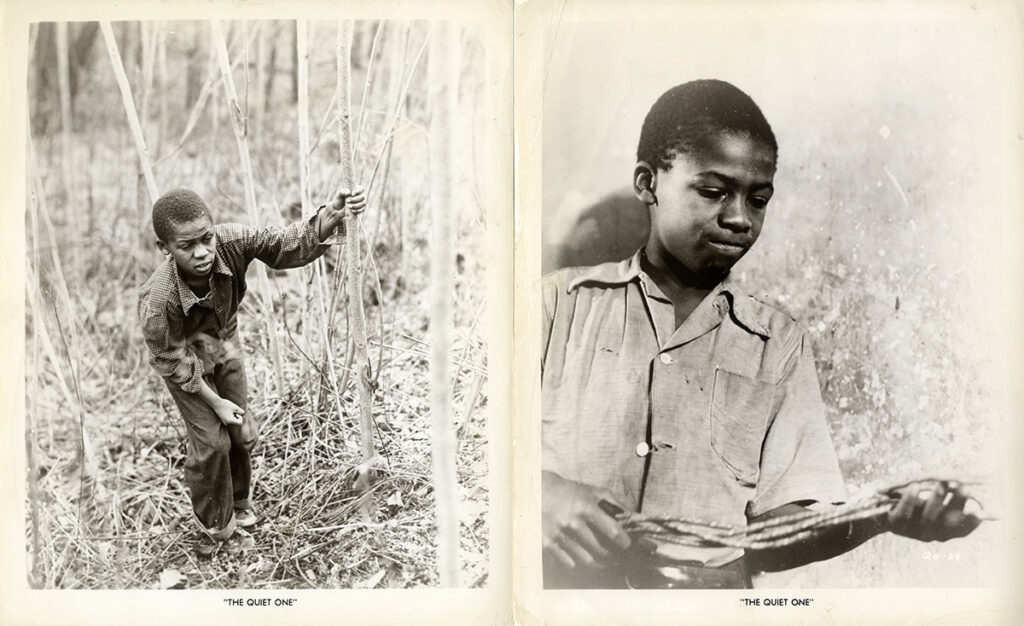 Helen Levitt, James Agee, et al. (screenwriters) THE QUIET ONE (1948) Set of 5 photos - Image 2