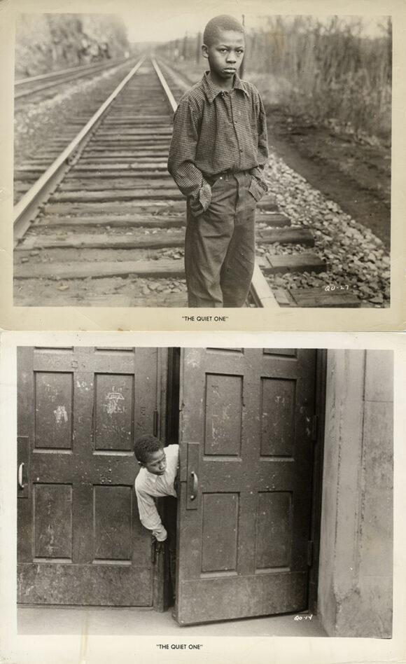 Helen Levitt, James Agee, et al. (screenwriters) THE QUIET ONE (1948) Set of 5 photos - Image 3