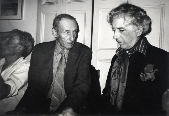 WILLIAM BURROUGHS, QUENTIN CRISP (1983) Photo