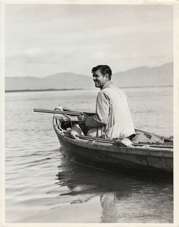 CLARK GABLE ON VACATION (1941) Photo