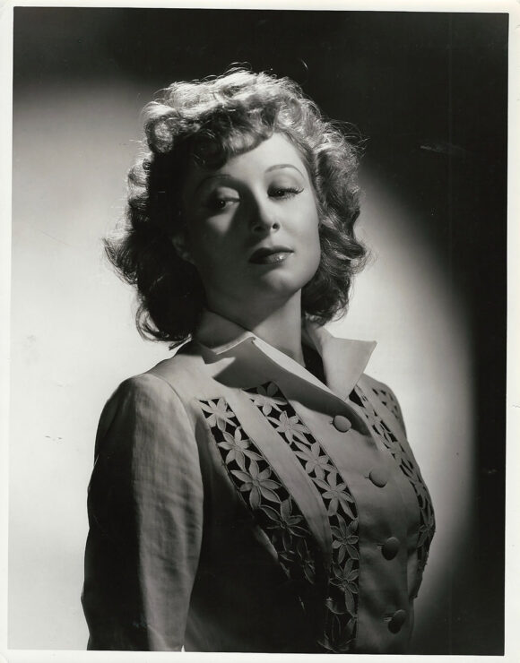 GREER GARSON, NEW MGM STAR FROM ENGLAND (1939) Oversized photo by Clarence Bull