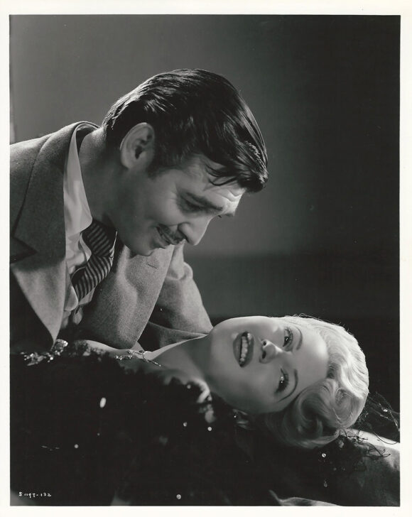 HONKY TONK | CLARK GABLE, LANA TURNER ARE ROMANTIC (1941) Publicity photo by Clarence Bull