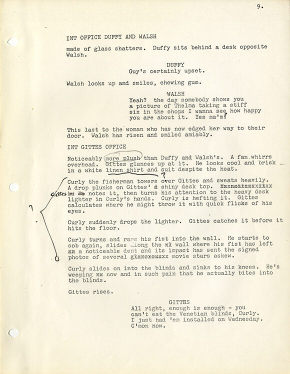 CHINATOWN [ca. 1973] Jack Nicholson's copy of early draft film script by Robert Towne - Image 4