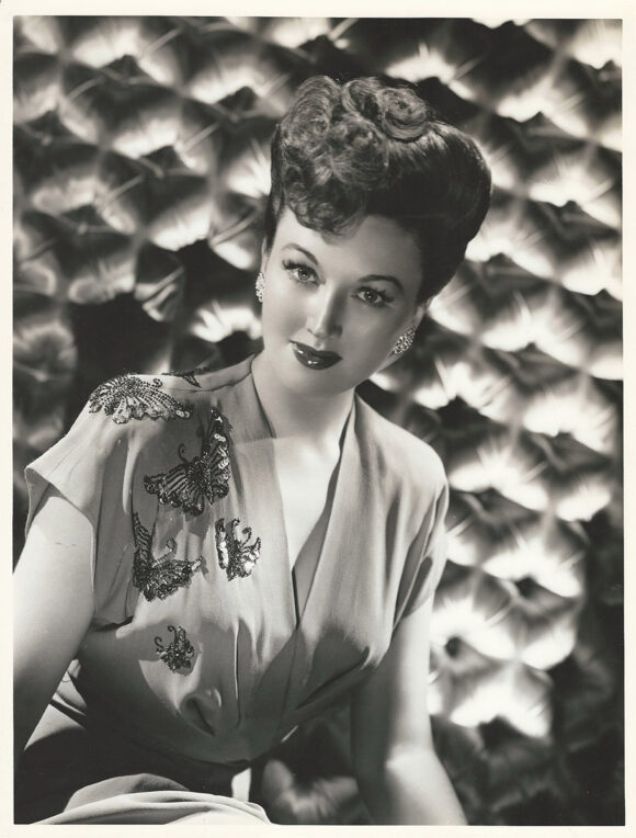 GINNY SIMMS at MGM (1944) Oversized portrait