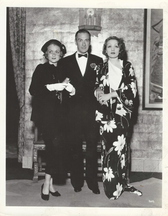 MARLENE DIETRICH, CLIFTON WEBB, CONSTANCE BENNETT AT PREMIERE | ANNA KARENINA (1935) Photo