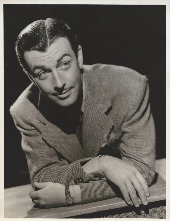 ROBERT TAYLOR (1940) Oversized portrait by László Willinger - 2