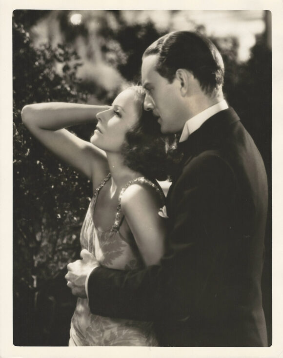 GRETA GARBO, CONRAD NAGEL | THE KISS (1929) Oversized photo by Milton Brown - 1