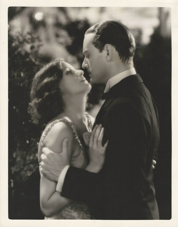 GRETA GARBO, CONRAD NAGEL | THE KISS (1929) Oversized photo by Milton Brown - 2