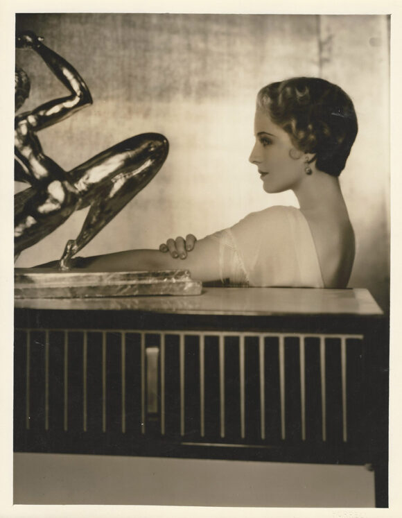 NORMA SHEARER MIDDLE-AGED | STRANGE INTERLUDE (1932) Oversized portrait by George Hurrell