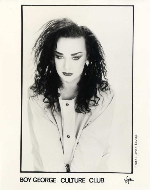 BOY GEORGE [ca. 1985] Set of 2 photos