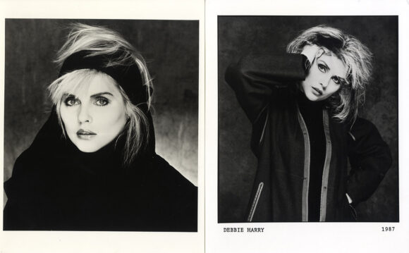 DEBBIE HARRY (1984-87) Set of 2 photos