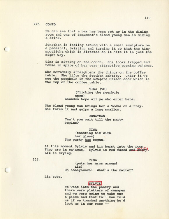 (Feminist cinema) DIARY OF A MAD HOUSEWIFE (Dec 29, 1969) Revised film script - Image 3