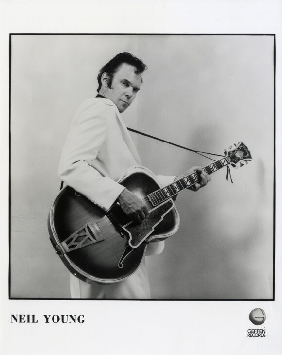 NEIL YOUNG [ca. 1983-91] Set of 4 photos