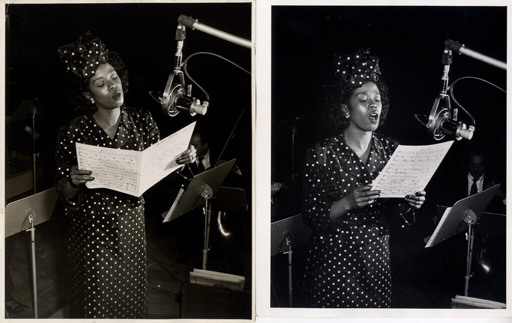 SARAH VAUGHAN (ca. 1950s) Photo archive - Image 5