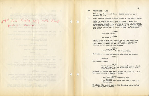 (Blaxploitation film) John O. Killens (writer) SLAVES (Jul 5, 1968) Film script - Image 3