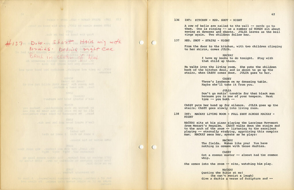 (Blaxploitation film) John O. Killens (writer) SLAVES (Jul 5, 1968) Film script - Image 4