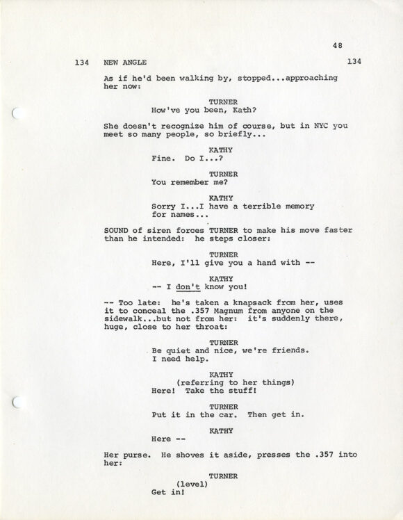 THREE DAYS OF THE CONDOR (Oct 10, 1974) Revised film script - Image 3