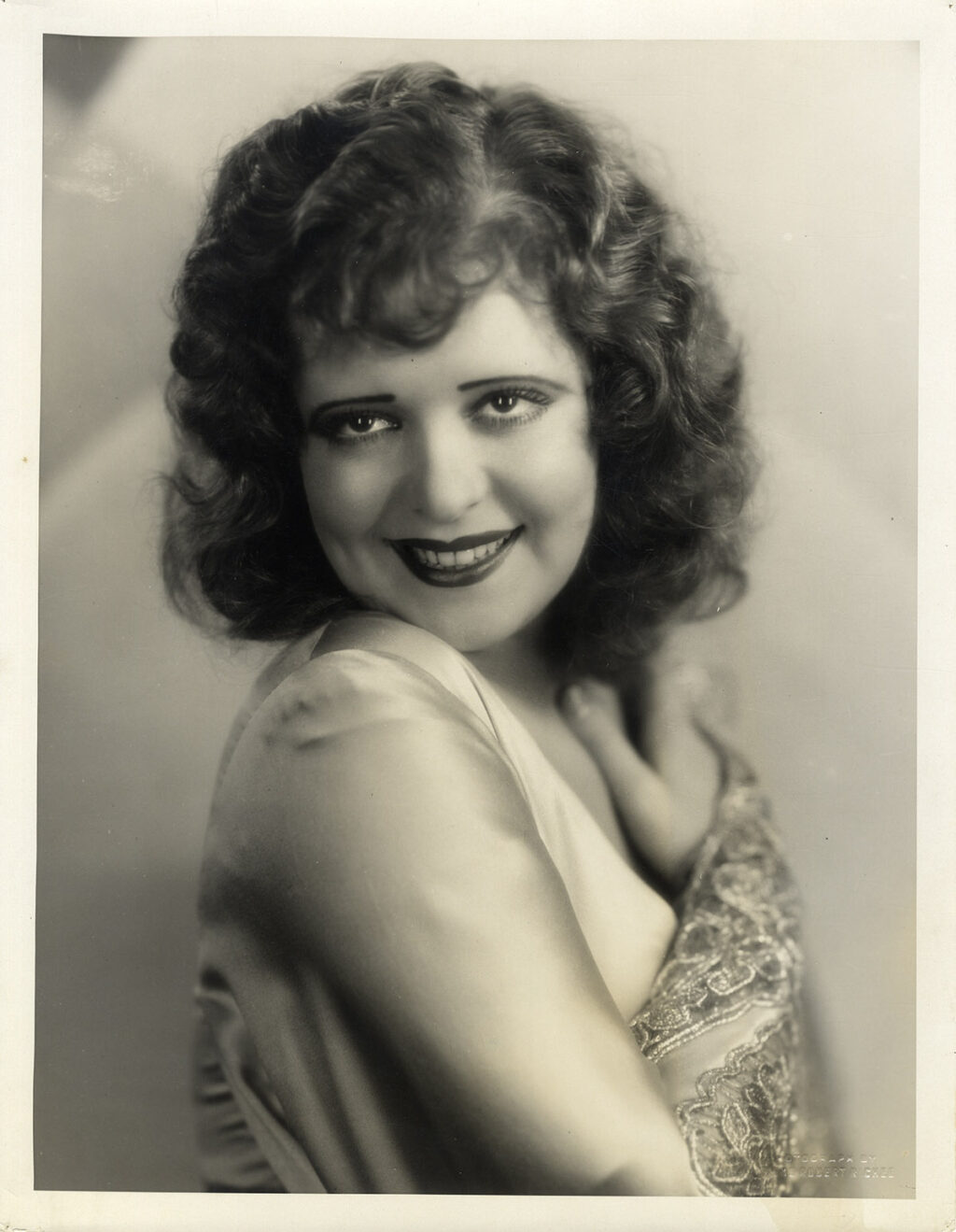 CLARA BOW [ca. 1928] Oversized portrait by Richee