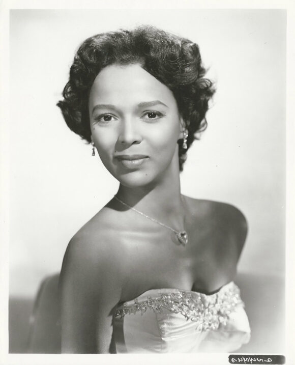 DOROTHY DANDRIDGE [ca. 1954] 20th Century Fox-stamped portrait